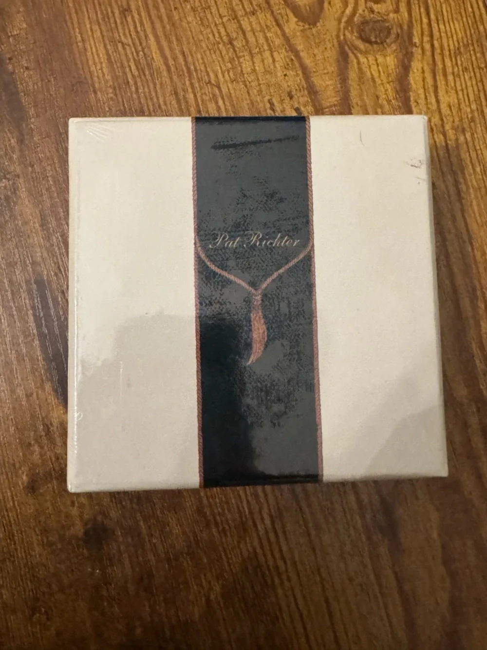 Pat Richter Floral Coaster Set‎ Of 6 Cottage Farmhouse Basket New In Box Cork